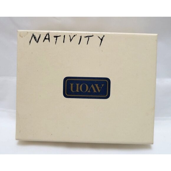 Vintage Lot of 14 Miniature Cream Beige Plastic Nativity Scene Figurines - Picture 6 of 6